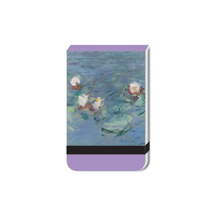 Calepin à élastique Claude Monet - Nymphéas, Matin, entre 1914 et 1926