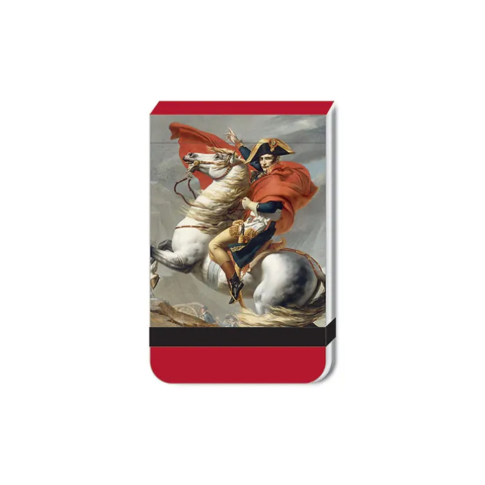 Calepin à élastique Jacques-Louis David - Bonaparte franchissant le Grand Saint-Bernard, 1802