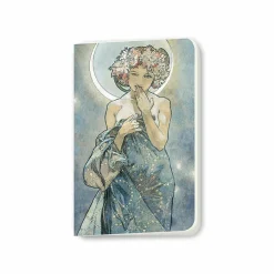 Carnet Alphonse Mucha - La Lune et les étoiles