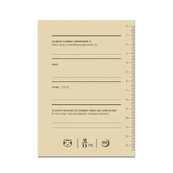 Carnet A6 Papier Tigre - Manet balcon