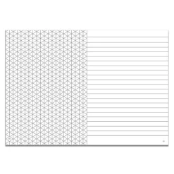 Carnet A6 Papier Tigre - Manet balcon