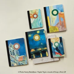 New Carnet A6 Vincent van Gogh - Portrait de l'artiste - Orsay x Papier Tigre Cahiers Et Carnets