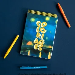 Best Carnet de coloriages A5 Vincent van Gogh - La Nuit étoilée - Orsay x Papier Tigre Loisirs Créatifs