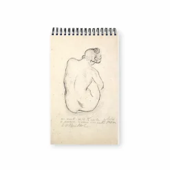 Best Carnet de croquis Aristide Maillol - Femme accroupie de dos, 1911 - Bloc de 30 feuilles 14 x 22 cm Cahiers Et Carnets