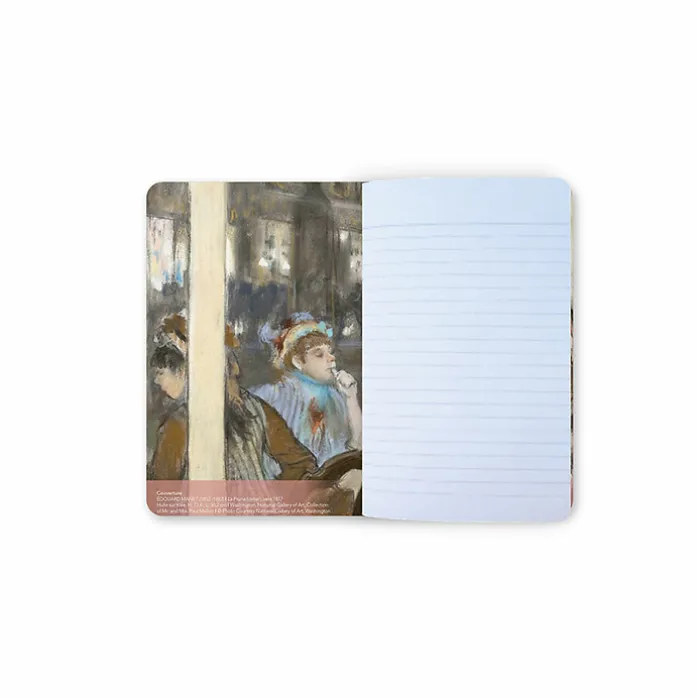 Carnet Édouard Manet / Edgar Degas - La Prune, vers 1877 / Femmes devant un café, le soir, vers 1877