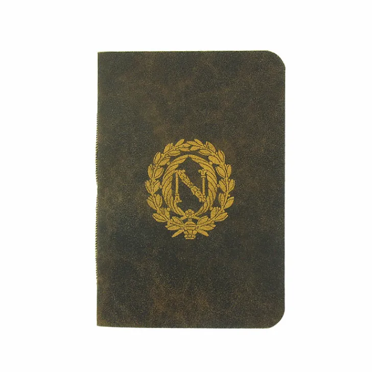 New Carnet en cuir souple Napoléon - 36 pages Cahiers Et Carnets