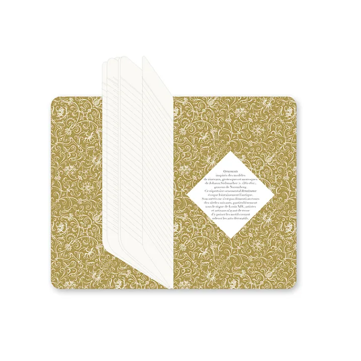Sale Carnet Gilded Frieze - Renaissance Cahiers Et Carnets