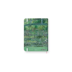 Discount Carnet à élastique Claude Monet - Le bassin aux nymphéas, harmonie verte, 1899 Cahiers Et Carnets