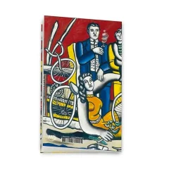 Carnet - Léger "Les loisirs sur fond rouge"