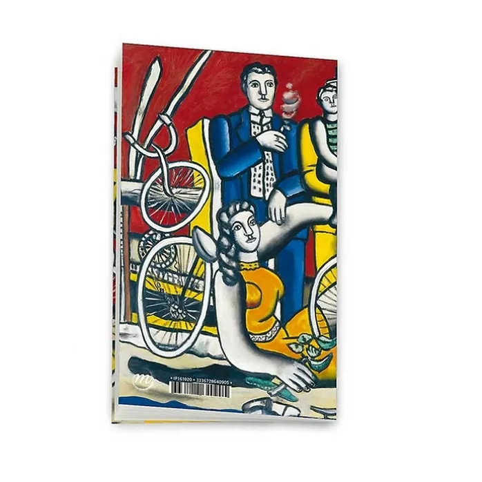 Carnet - Léger "Les loisirs sur fond rouge"