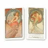 Hot Carnet long Alphonse Mucha - La peinture / La poésie, 1896 Cahiers Et Carnets