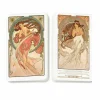 Outlet Carnet long Alphonse Mucha - La danse / La musique, 1896 Cahiers Et Carnets