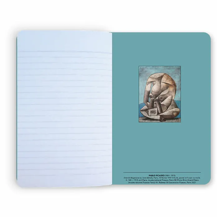 Carnet Pablo Picasso - Grande baigneuse au livre