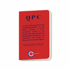 Outlet Carnet QPC - Conseil constitutionnel Cahiers Et Carnets