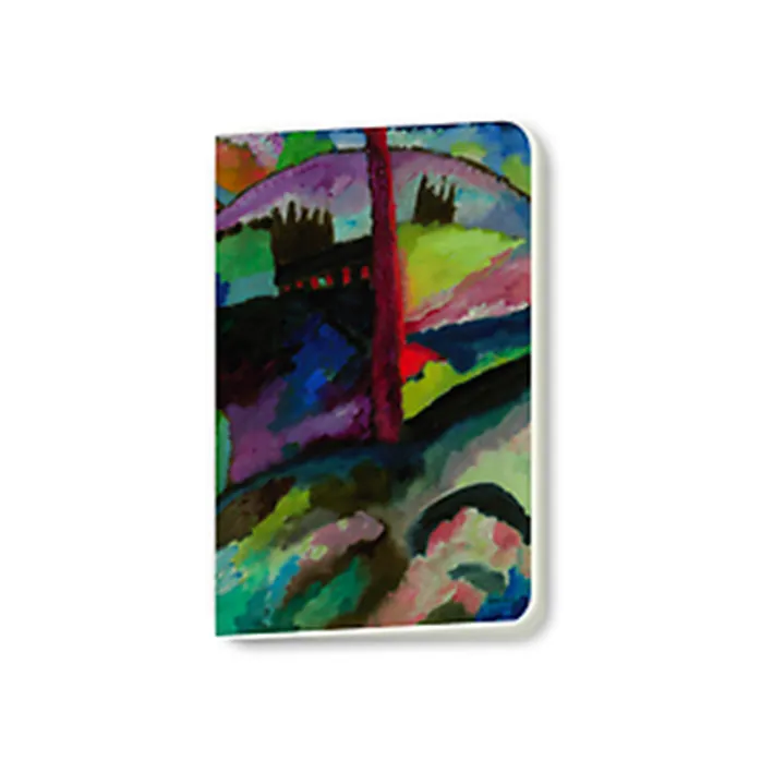 Carnet Wassily Kandinsky - Paysage avec cheminée d'usine