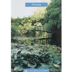 10 Cartes doubles avec enveloppes - Giverny