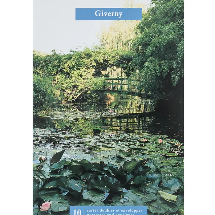 10 Cartes doubles avec enveloppes - Giverny