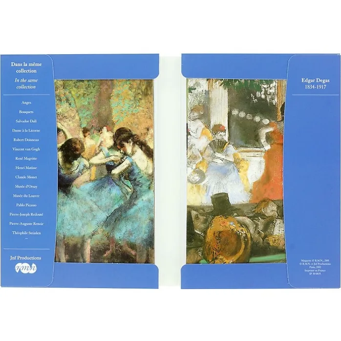 10 Cartes doubles et enveloppes - Edgar Degas