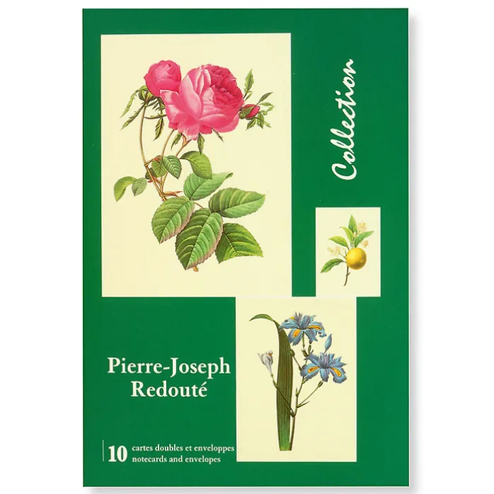 10 Cartes doubles et enveloppes - Pierre-Joseph Redouté