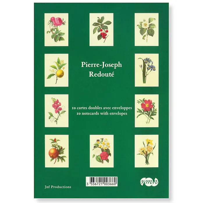 10 Cartes doubles et enveloppes - Pierre-Joseph Redouté