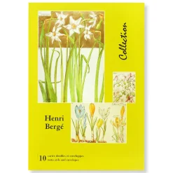 10 Cartes doubles et enveloppes - Henri Bergé