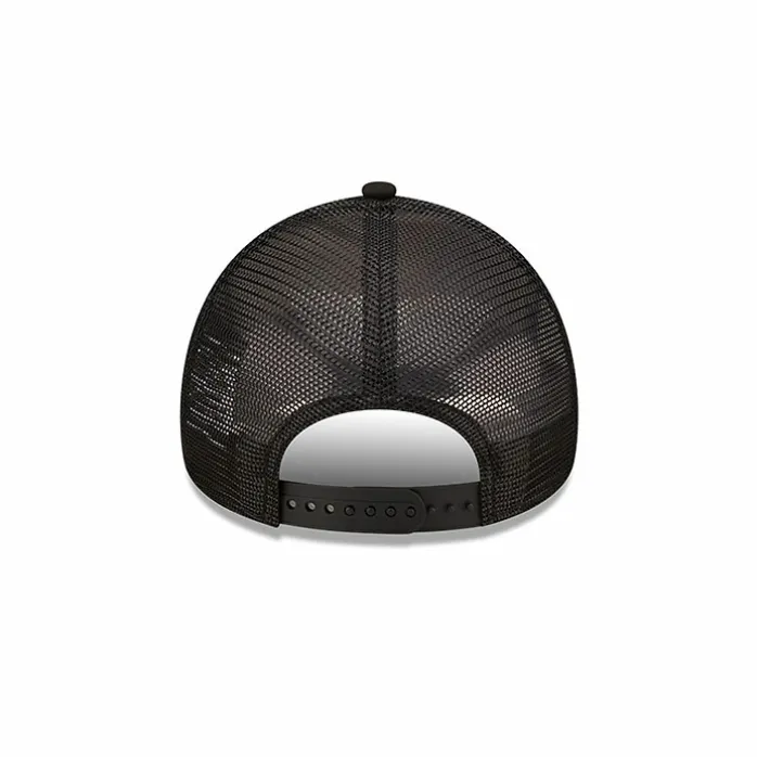 Casquette réglable A-Frame Trucker Vase de fleurs Noir - New Era x Louvre