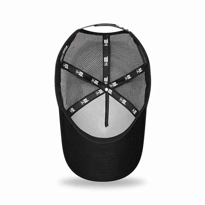 Casquette réglable A-Frame Trucker Vase de fleurs Noir - New Era x Louvre