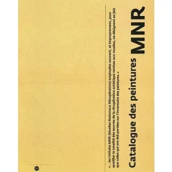 Catalogue des peintures MNR