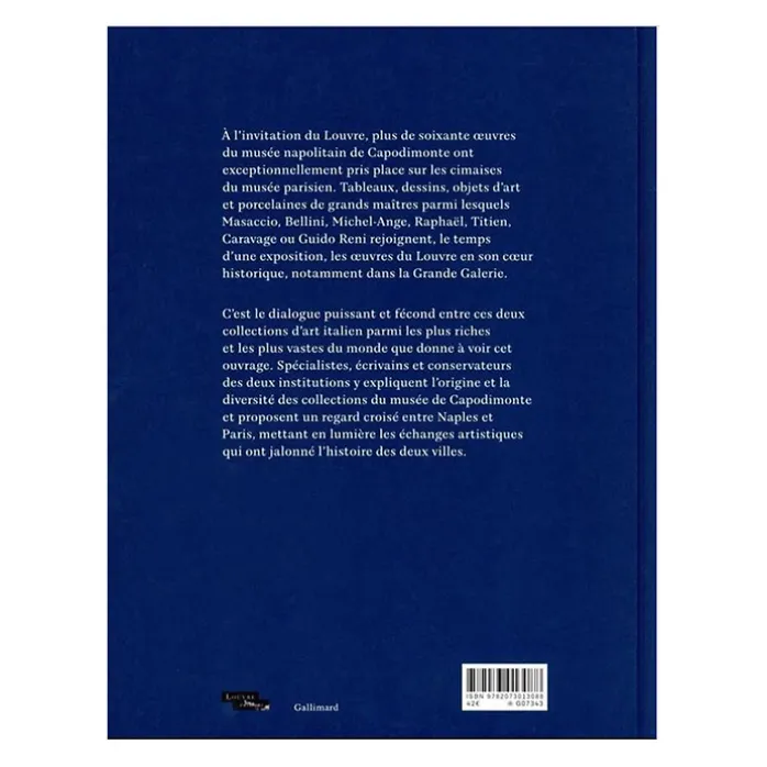 Catalogue d'exposition Naples à Paris. Le Louvre invite le musée de Capodimonte -