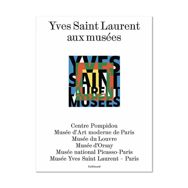 New Catalogue d'exposition Yves Saint Laurent aux musées Catalogues D'Exposition