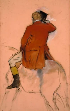 New Cavalier en habit rouge (toiles sur châssis) Toiles Sur Châssis|Affiches D'Art