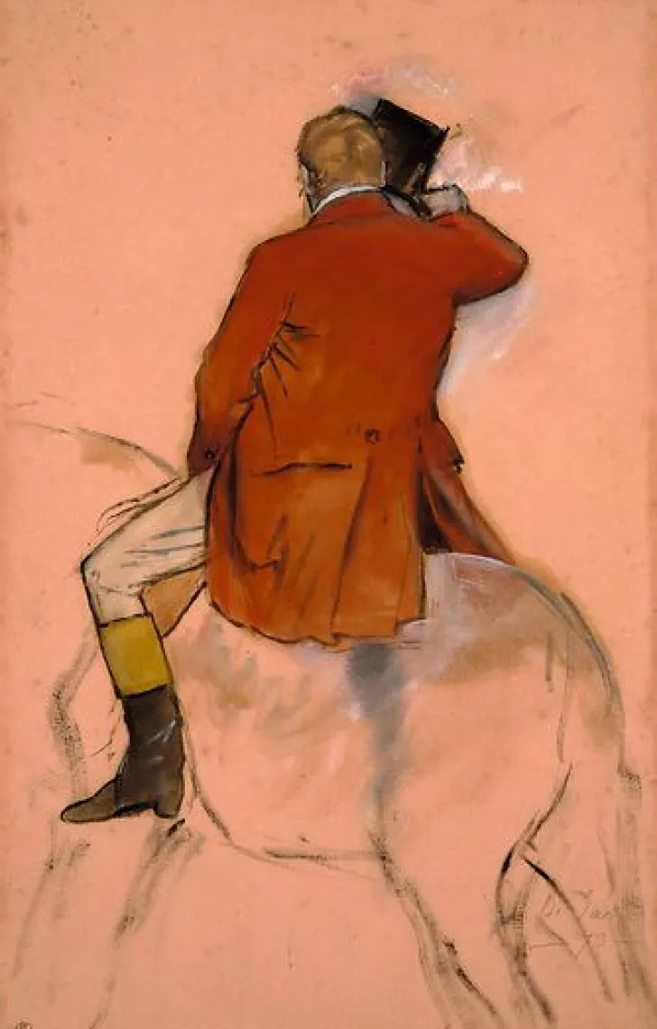 New Cavalier en habit rouge (toiles sur châssis) Toiles Sur Châssis|Affiches D'Art