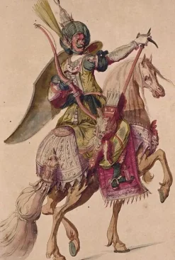 Cavalier Turc (panneaux acryliques)