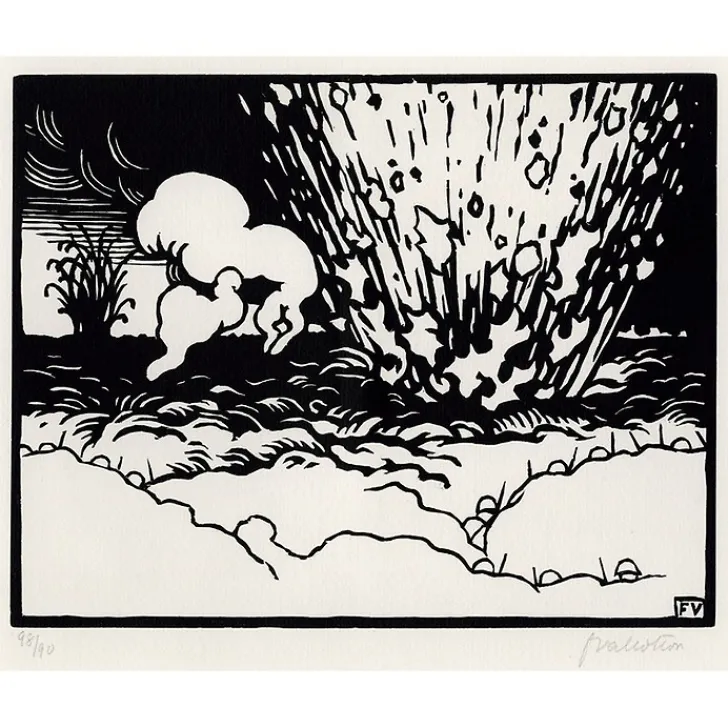 Outlet " C'est la Guerre ! " par Félix Vallotton Livres D'Art