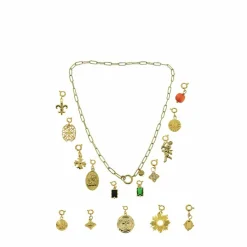 Charm Château de Versailles - Médaille Fleur de lys - Les Cleias