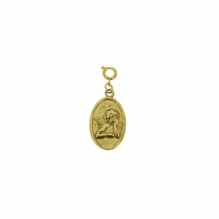 New Charm Château de Versailles - Médaille ovale Ange - Les Cleias Bracelets