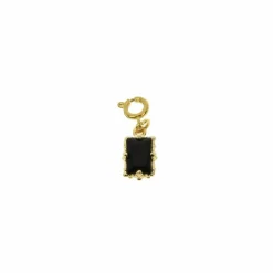 Discount Charm Château de Versailles - Strass noir - Les Cleias Colliers Et Pendentifs