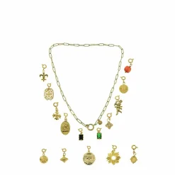 Discount Charm Château de Versailles - Strass noir - Les Cleias Colliers Et Pendentifs