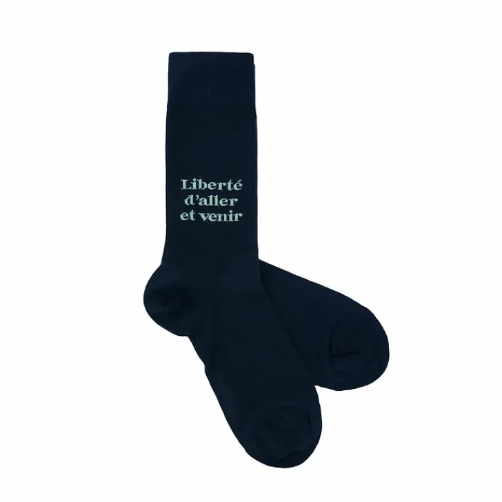 Clearance Chaussettes Conseil constitutionnel - Liberté d'aller et venir 41/46 Homme Accessoires Homme|Chaussettes