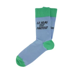 Chaussettes Le beau est partout 41/46 - Verte