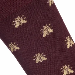 Chaussettes Napoléon Abeilles d'or - Maison Broussaud
