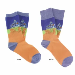 Chaussettes Vincent van Gogh - L'Église d'Auvers-sur-Oise 36 au 46 Chaussettes