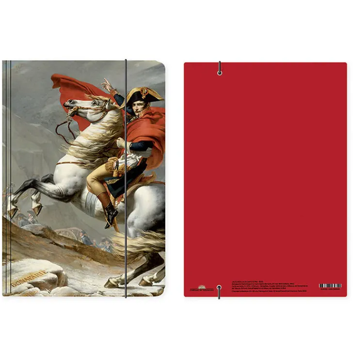 Clearance Chemise à élastique Jacques-Louis David - Bonaparte franchissant le mont Saint-Bernard, 1802 - A4 Chemises Et Sous-Chemises