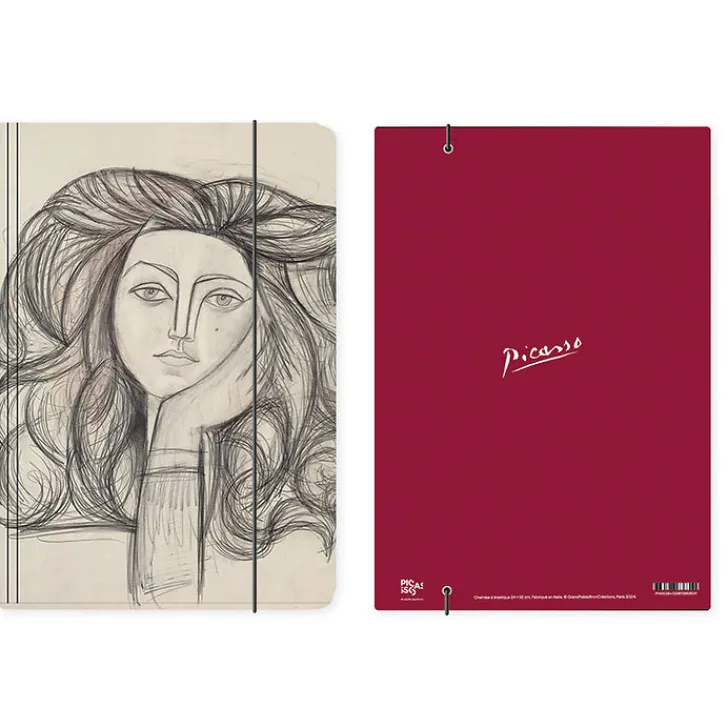 Outlet Chemise à élastique Pablo Picasso - Portrait de Françoise, 1946 - A4 Chemises Et Sous-Chemises