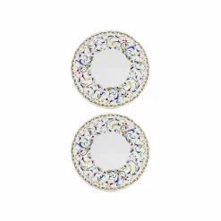 Online Coffret 2 assiettes Mignardises - Toscana - Ø 12,8 cm - Faïencerie de Gien Art De La Table