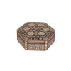 New Coffret bois et nacre héxagonal Art De La Maison