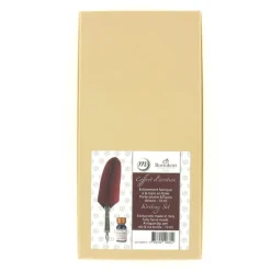 Coffret d'écriture Napoléon - Plume d'oie Bordeaux - Bortoletti