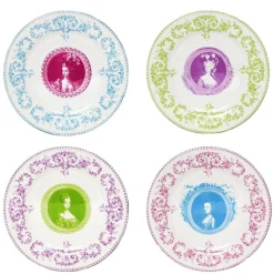 Hot Coffret de 4 assiettes à dessert Marie-Antoinette Art De La Table