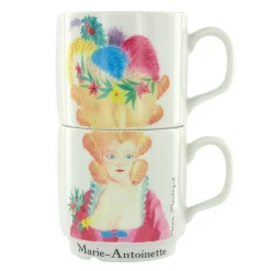 Coffret de deux mugs Bonjour Versailles
