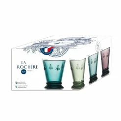 Coffret de 4 Gobelets Abeille - Couleurs assorties